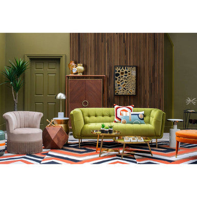 Bosie Villon Zig Zag Pattern Rug