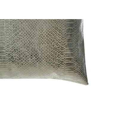 Bosie Silver Snake Effect Cushion | Kensington Townhouse