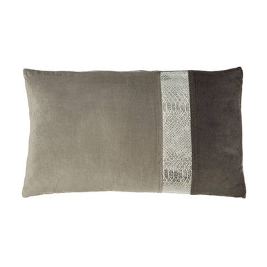 Bosie Grey Rectangular Cushion | Kensington Townhouse
