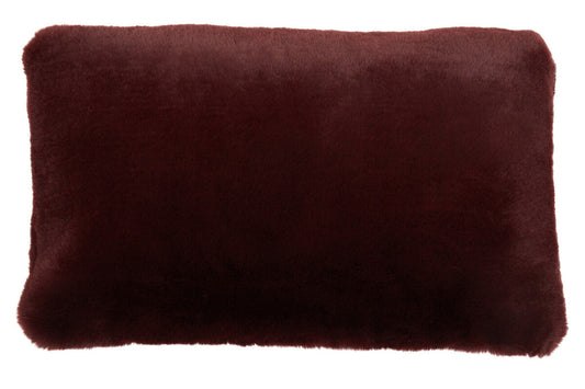 Bosie Red Wine Rectangular Cushion | Lamina