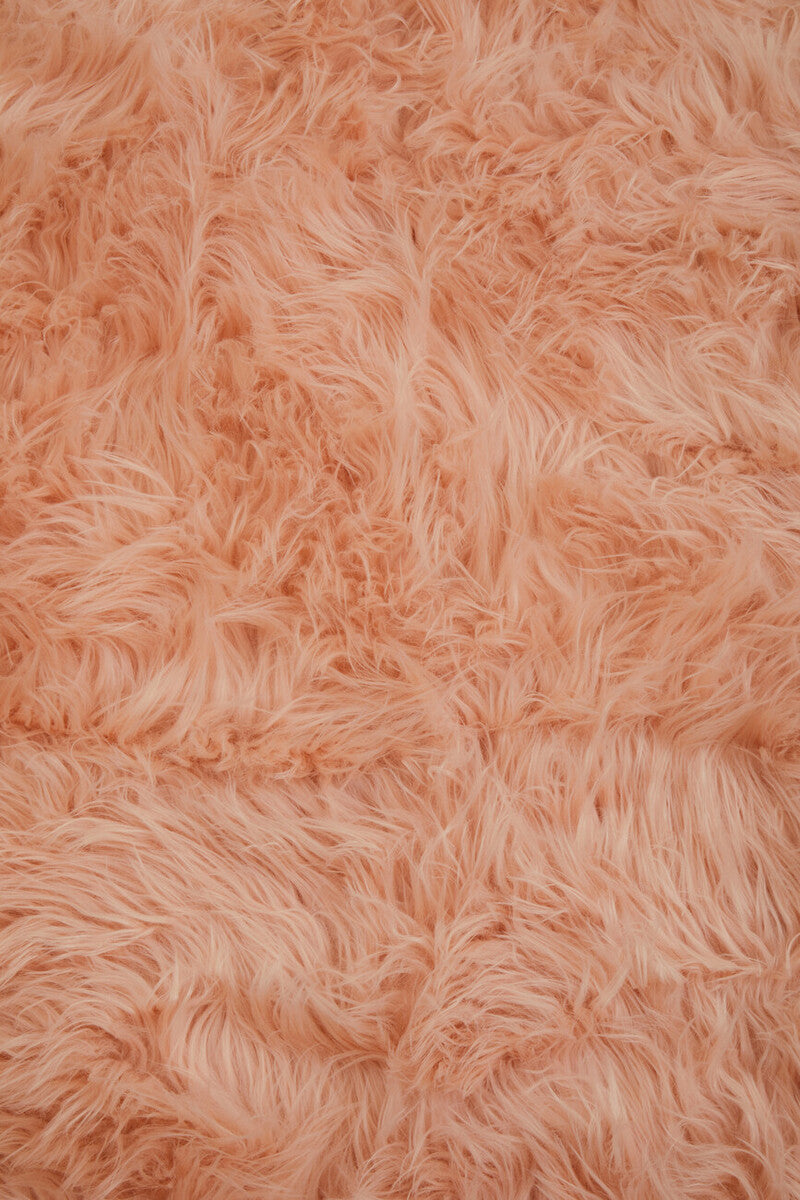 Bosie Pink Faux Fur Throw | Lamina