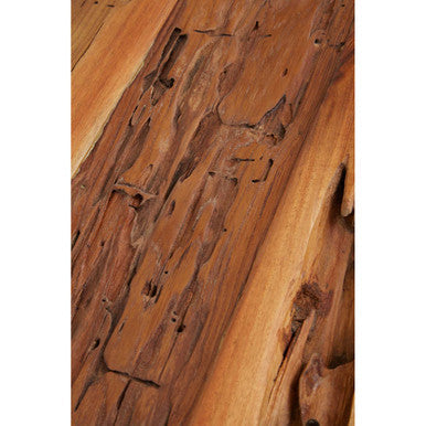 Kendari Brown Teak Wood Stool