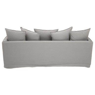 Antibes Grey Linen 3 Seater Sofa