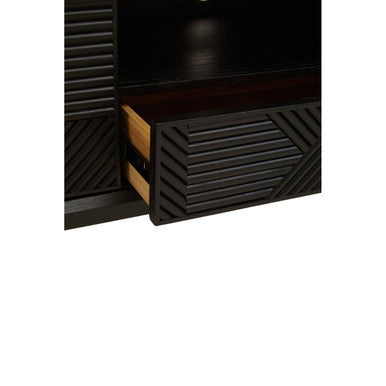 Jakara Black Finish Media Unit