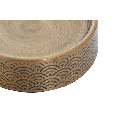 Allegra Etched Metallic Soap Dish