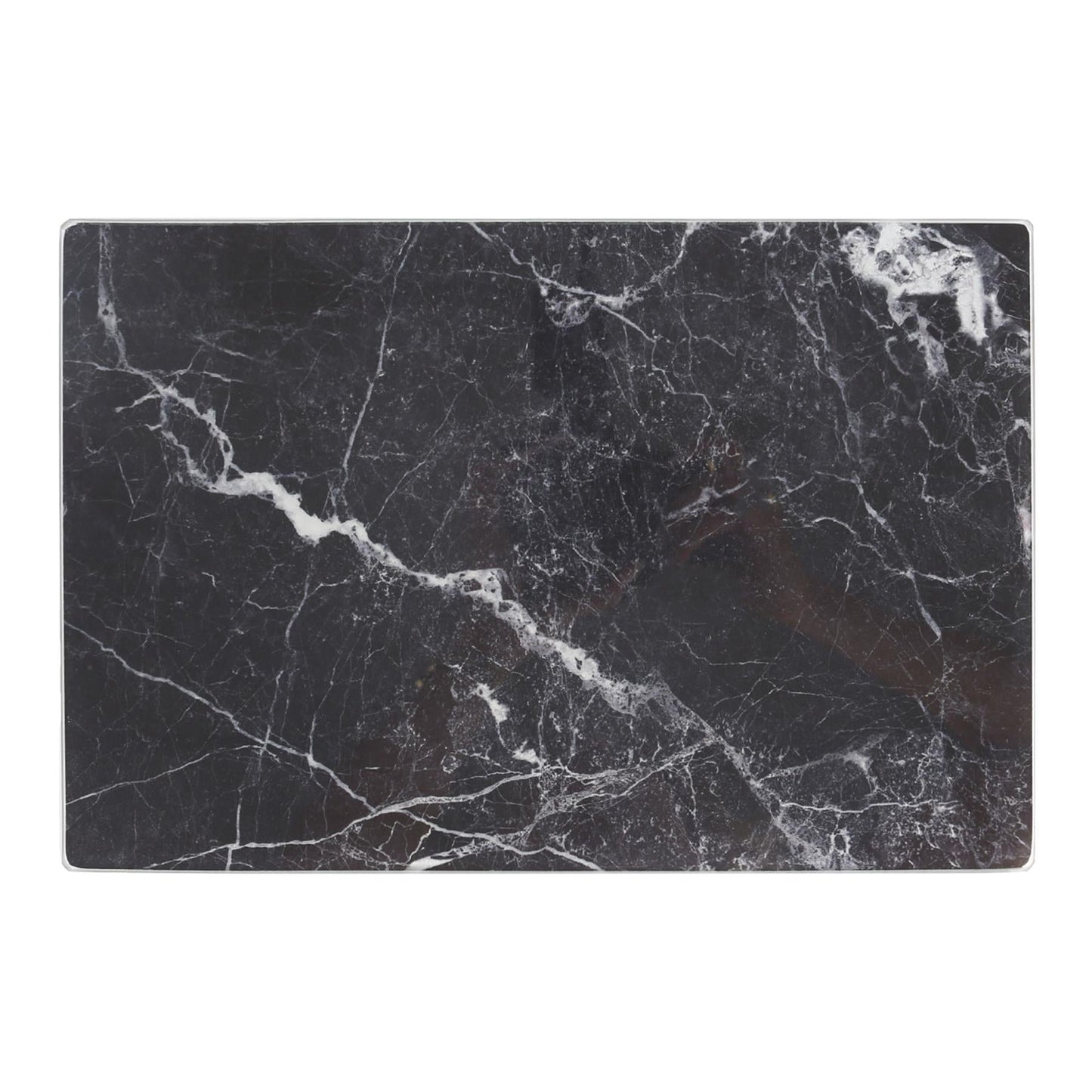 Rectangle Glass Chopping Board - 50cm x 40cm - Marble