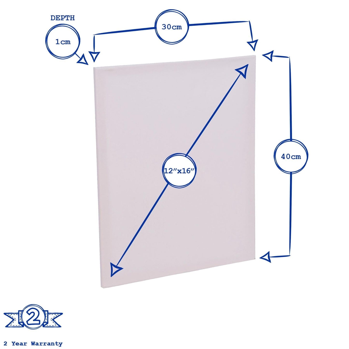 12" x 16" Stretched Canvas