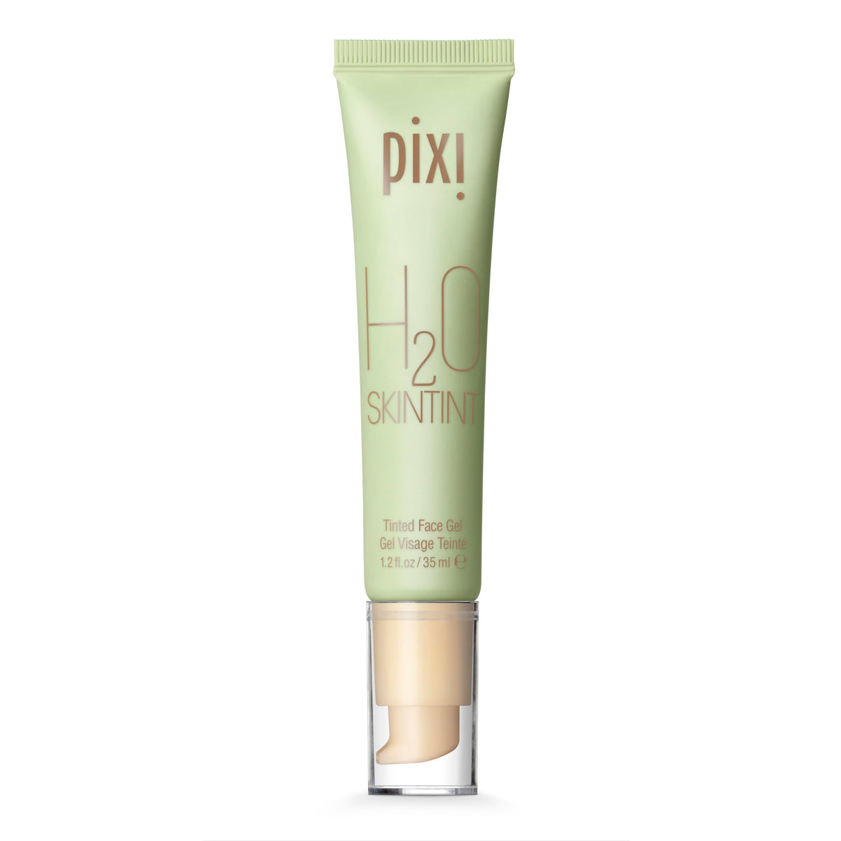 Pixi H2O SkinTint | Tinted Gel Moisturiser | Lightweight, Hydrating & Water-Resistant | Evens Tone & Reduces Redness | Cream | 1.2 fl oz/35 ml