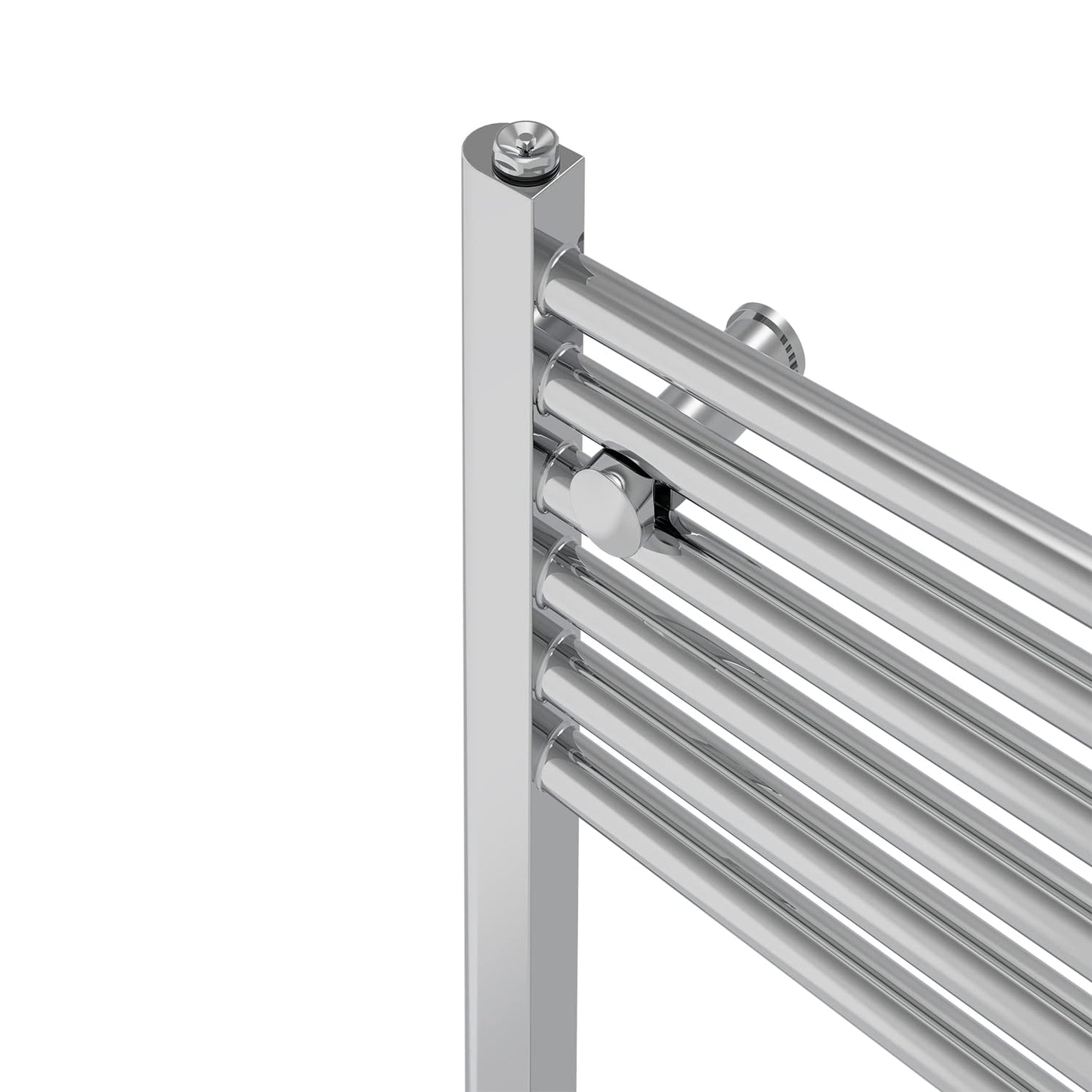 NRG Chrome Straight Central Heating Towel Rail, Heated Radiator 1800×300mm