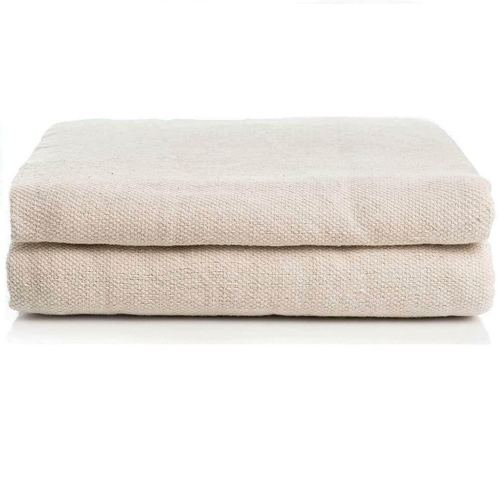 Heavy Weight 2.5k+ Bolton Twill Professional Tough Quality Dust Sheet 12ft x 9ft (12ft x 9ft)