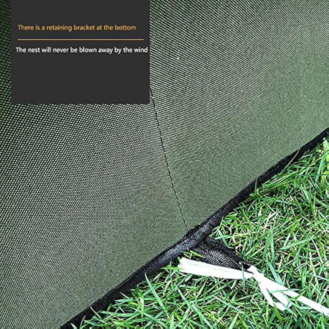 DEECOZY Outdoor Cat House for Outdoors, Dog Pets House, Winter Resistant, Foldable, Waterproof Cat House for Dogs, Cats, Rabbits (Army Green