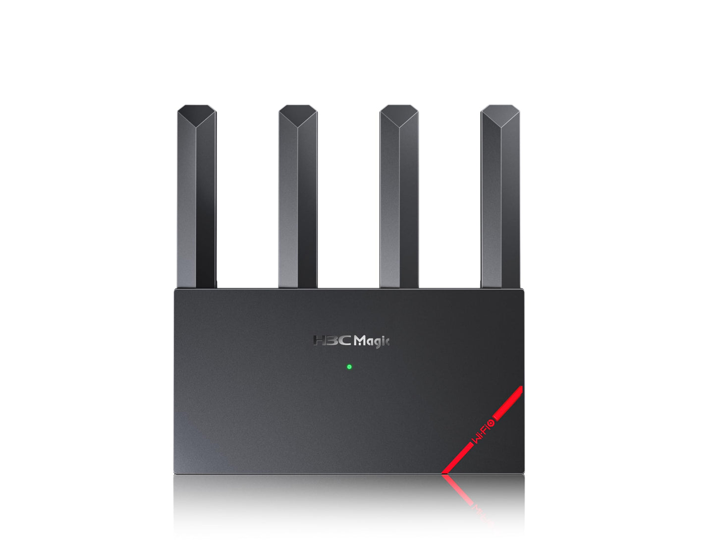 H3C AX1800 Dual-Band WiFi 6 Router(NX18 Plus)-802.11.ax High-Speed Router, 4 High-Gain Antennas, Whole-Home Coverage, WPA3, Subscription-Free Network