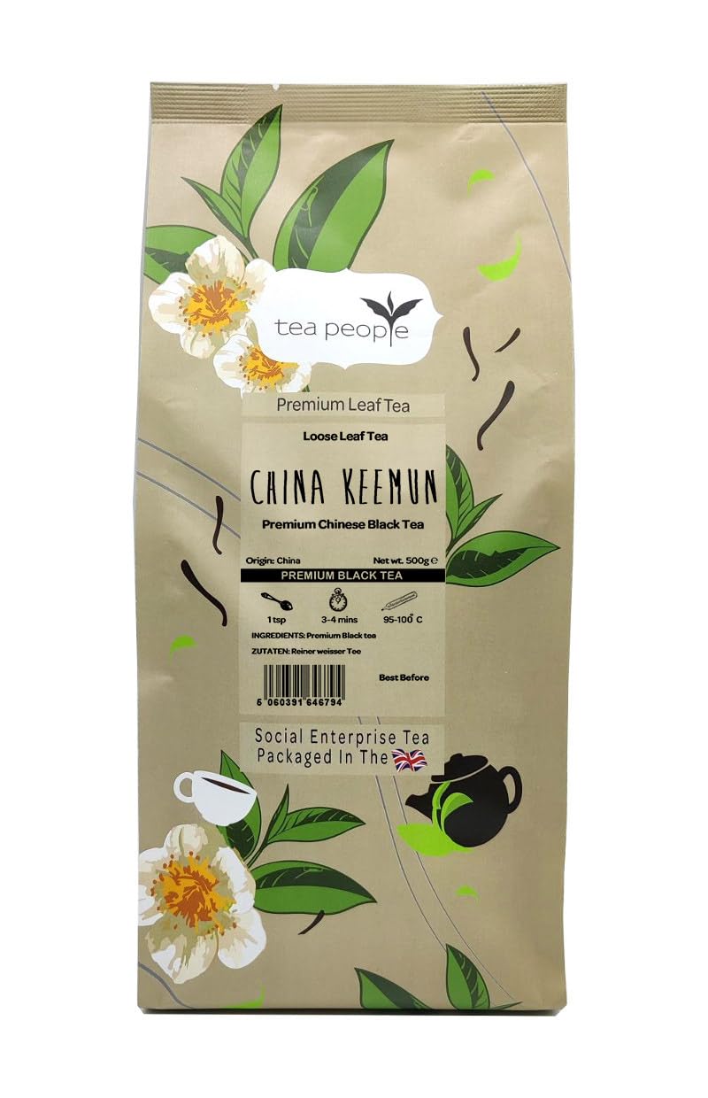 Tea People China Keemun Loose Black Tea Pack, 500 g