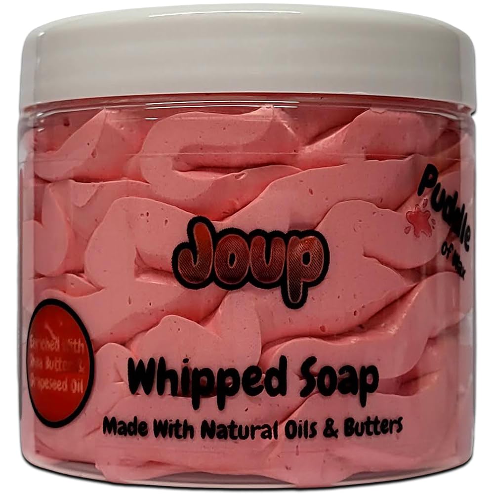 Joop Whipped Soap Body Wash - 150g - Natural Oils and Butters - Aftershave Scent - Vegan Friendly - Puddle of Wax - Made in the UK