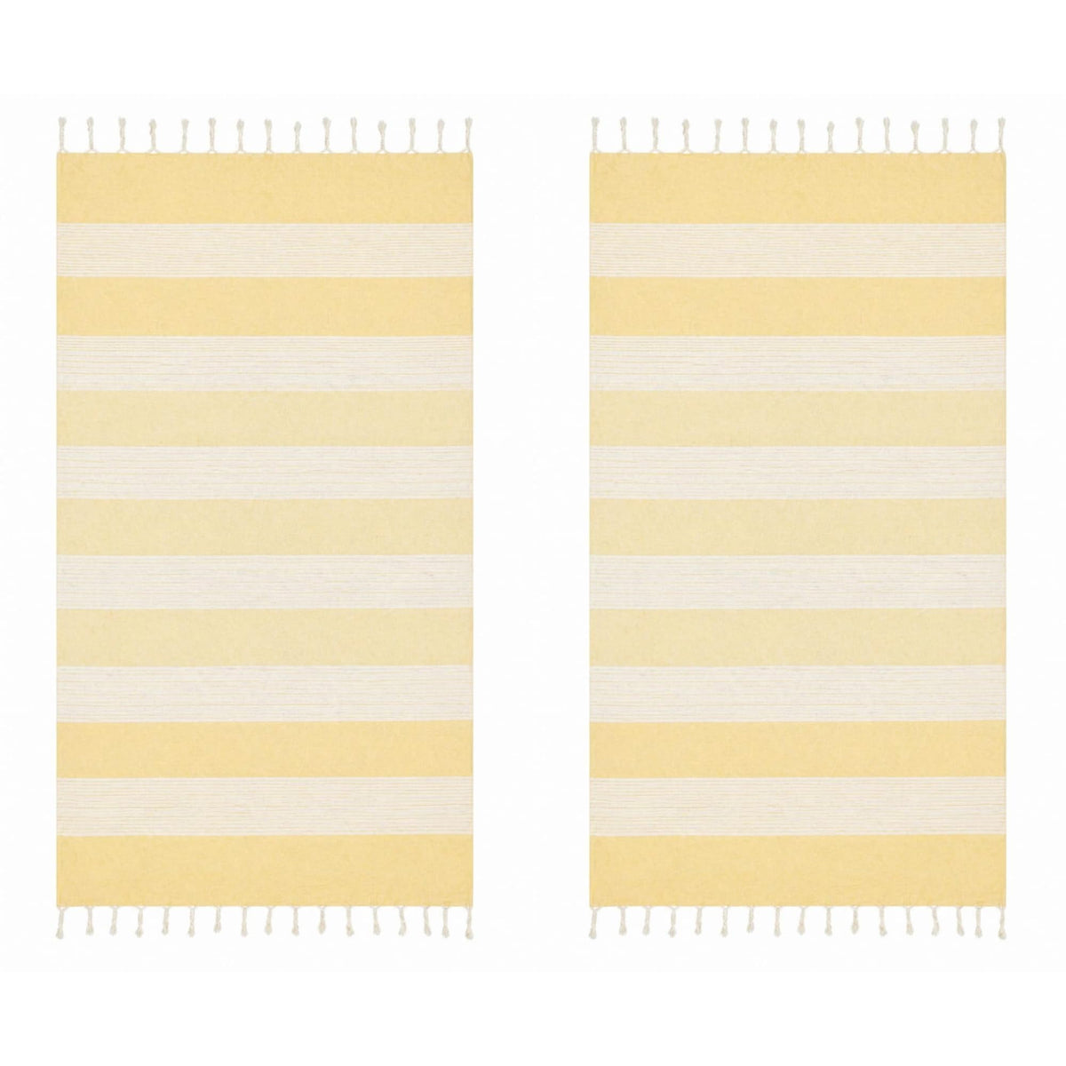 BOSKIMO Large XXL Beach Towel Pack of 2 – Giant Sarong Towel 180 x 200 cm for 2 People, Lightweight and Quick Drying