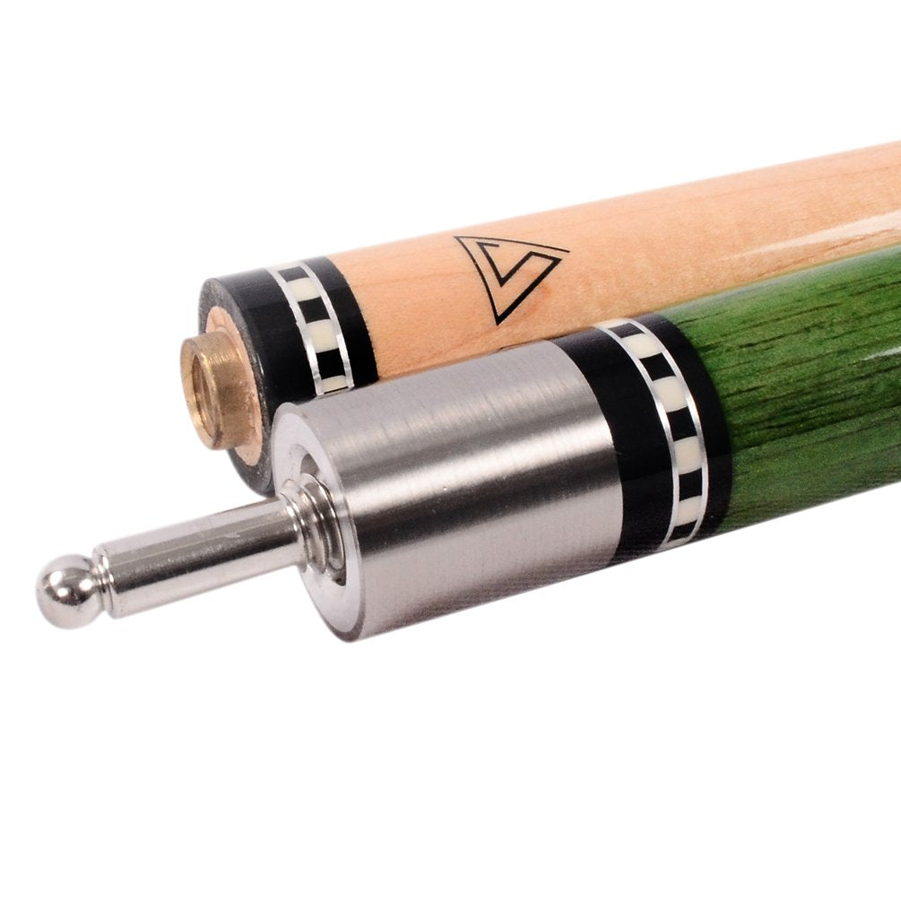 CUESOUL 58 Inch Hardwood Canadian Pool Cue 19-21oz Billiard Cue Stick with Irish Wrap (CSPC016)