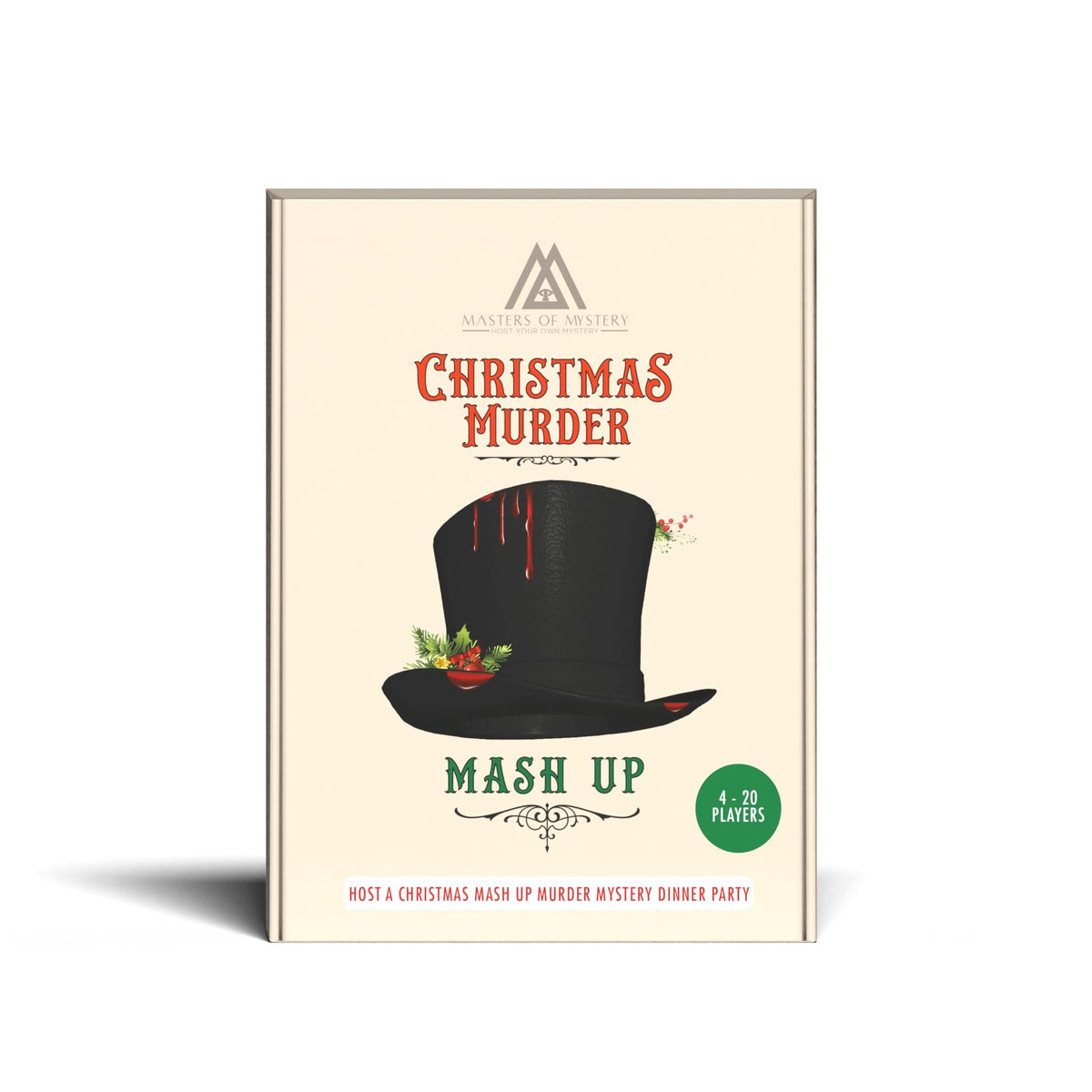 Replay-able Christmas Murder Mystery Dinner Party Game ? Victorian Christmas Family Party Game Night - Office Christmas Party Games Idea English 4-20