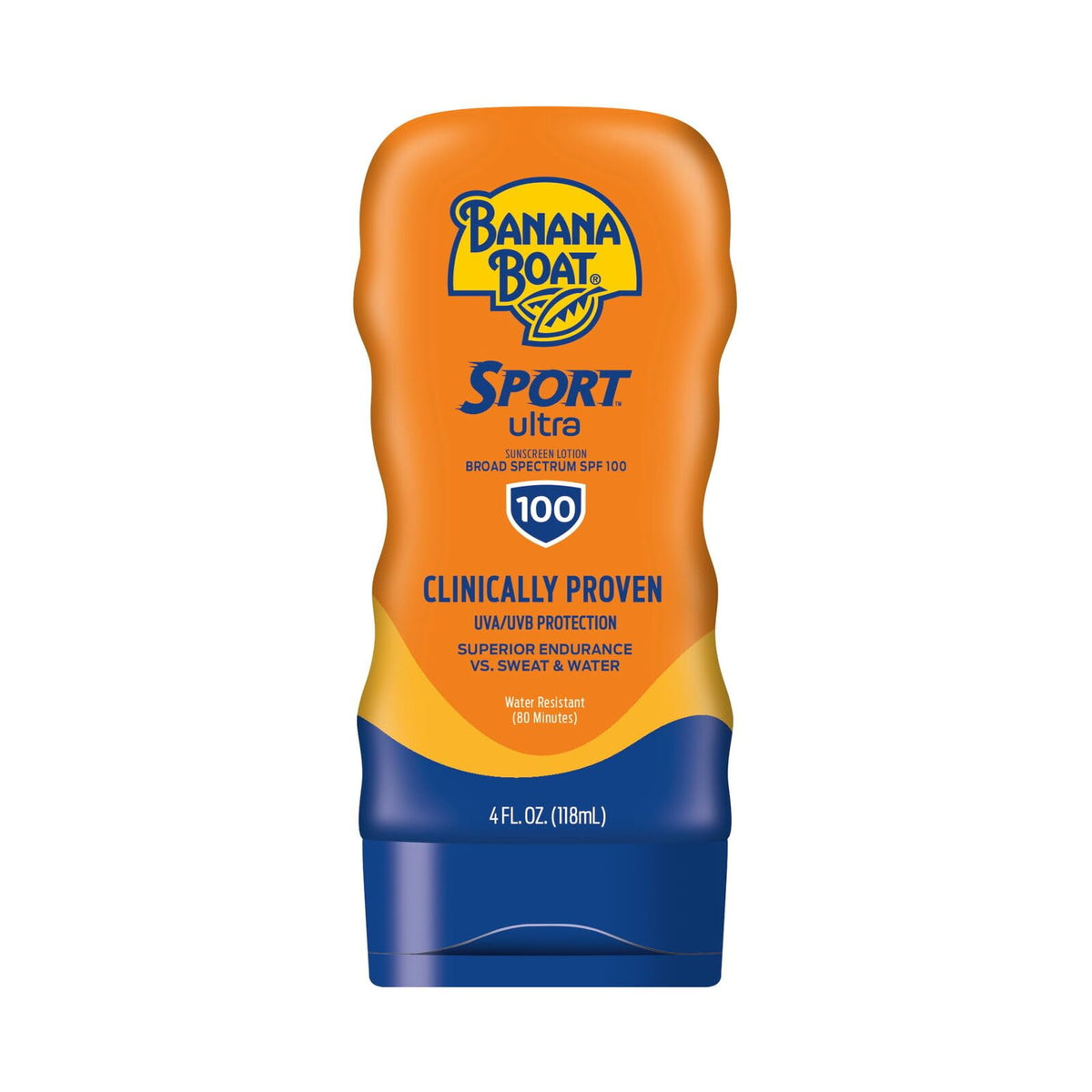 Banana Boat Sport Performance Sunscreen Lotion SPF 100, 4-Ounce Bottles by Banana Boat