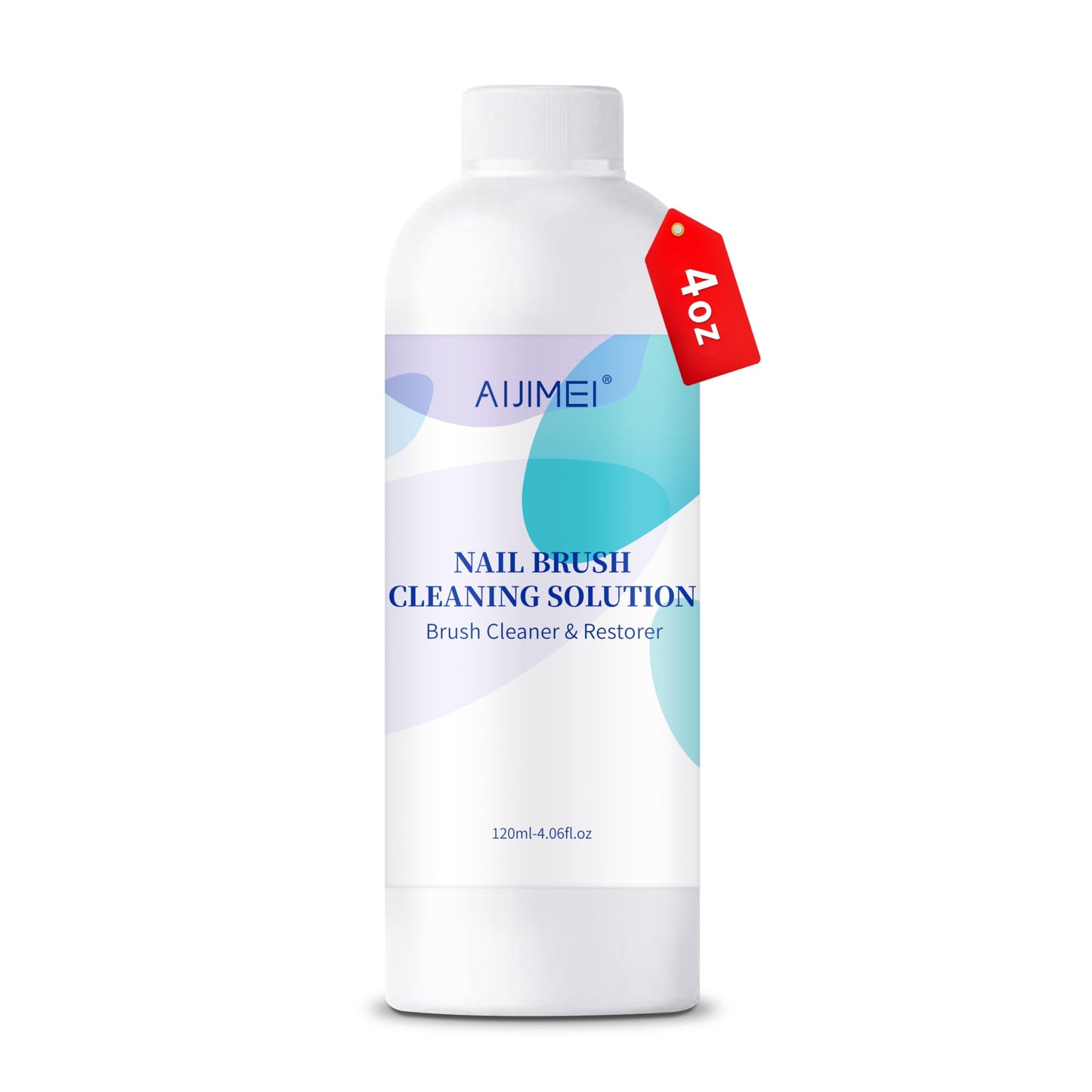 AIJIMEI Nail Brush Cleaner Gel Manicure Acrylic Nail Brush Cleaner (Nail Brush Cleaner Gel(120ML-4.2FL.OZ))