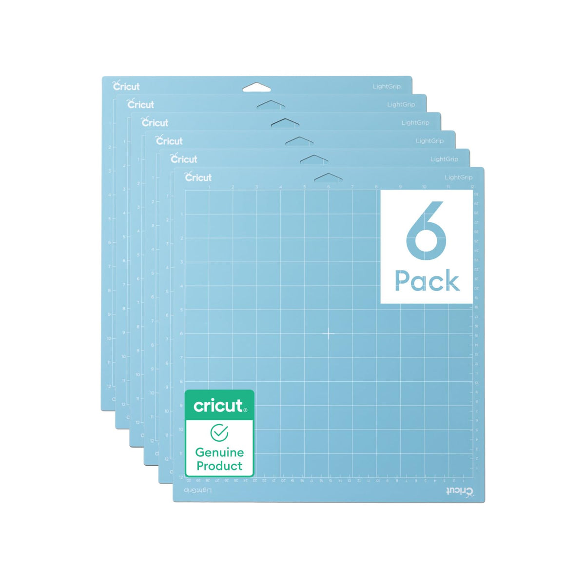 Cricut LightGrip Mat 12x12 6 Pack