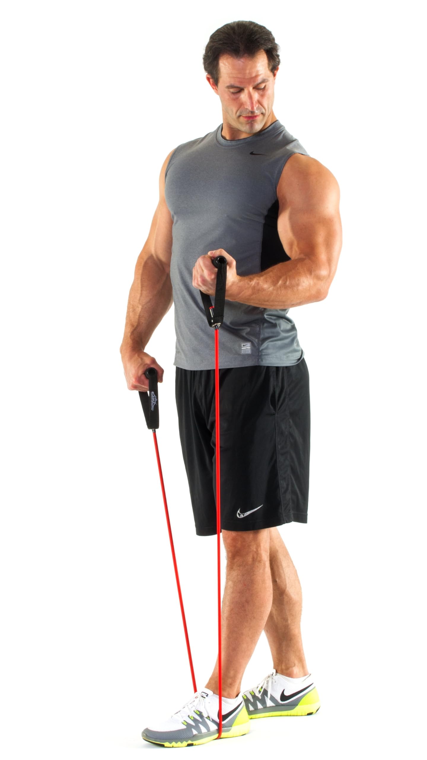 Black Mountain Products Unisex New Strong Man Resistance Band (Black)