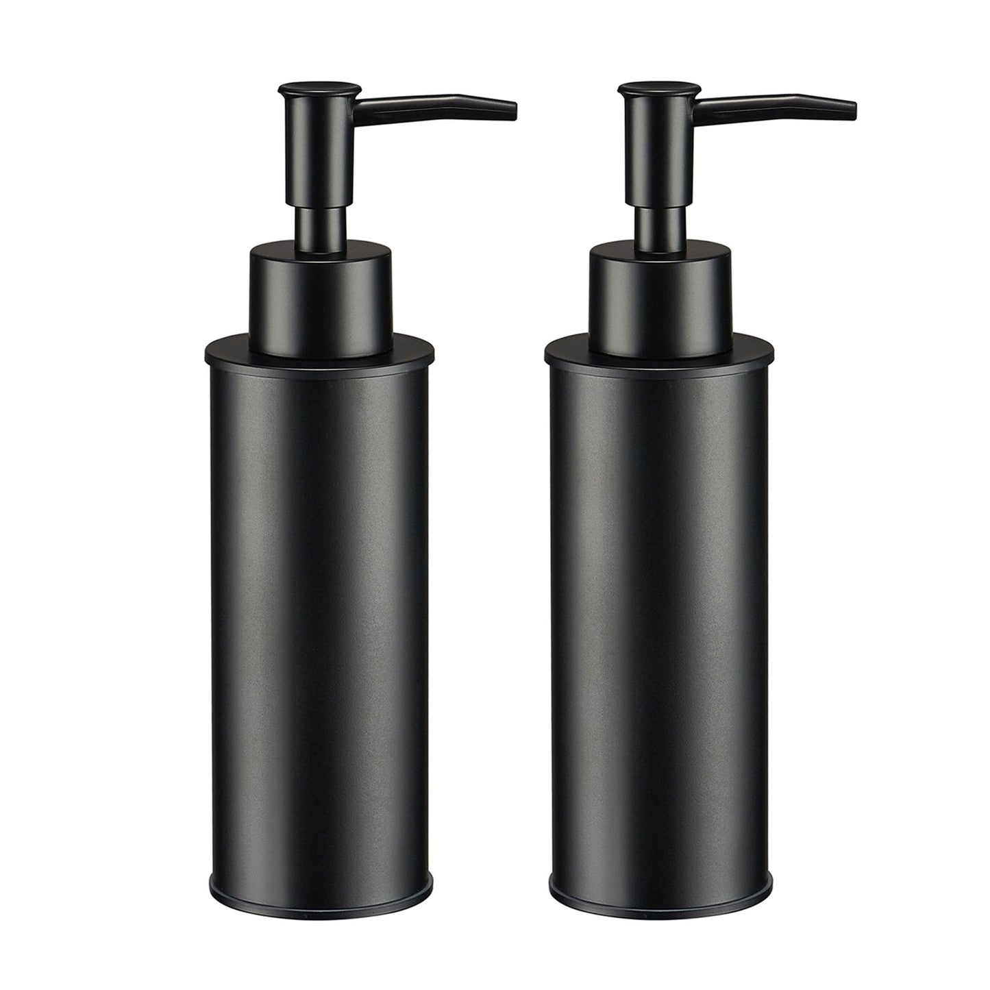 BGL Soap Dispenser 2 Pack, Free Standing Liquid Soap Dispenser, 304 Stainless Steel Hand Soap Dispensers for Kitchen & Bathroom, Black