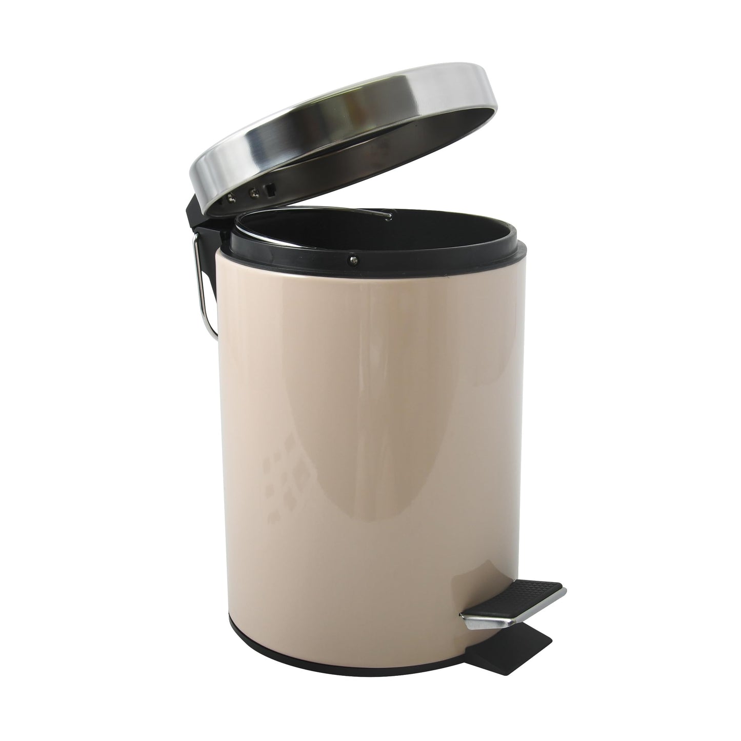 MSV Pedal Bin, Beige, 3 Litre