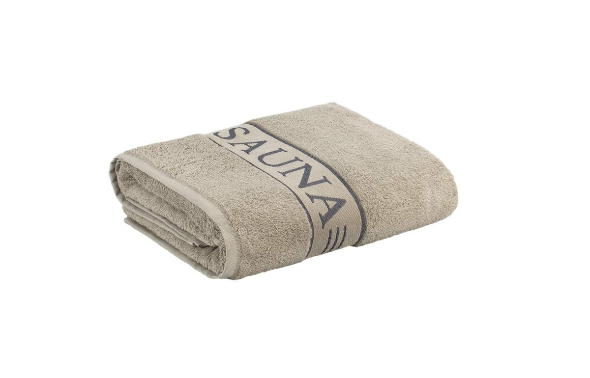 frottana Sauna Towel, Cashmere, 80 x 200 cm