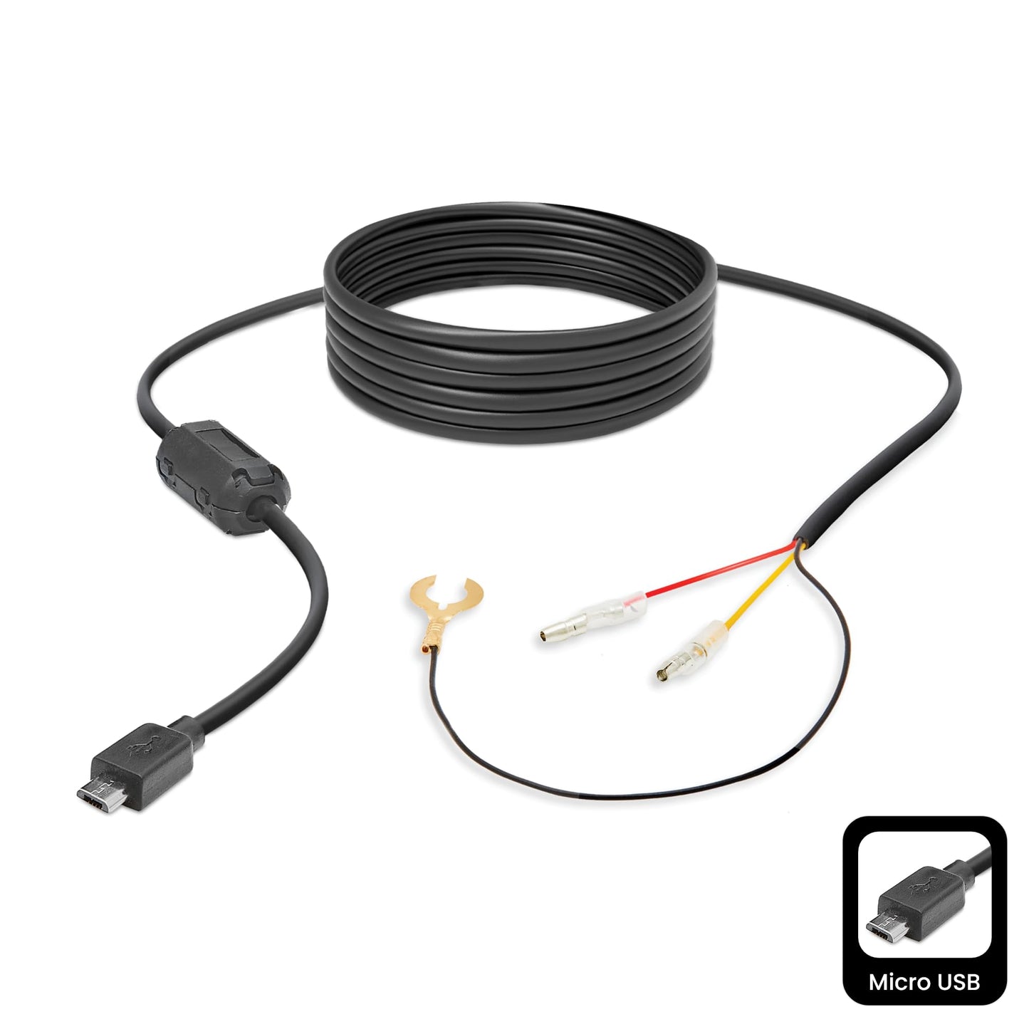 Road Angel Hard Wiring Kit for Road Angel Halo Go, Drive and Pure One. Enables always on Parking Mode, Winter Mode and Battery protection built in,
