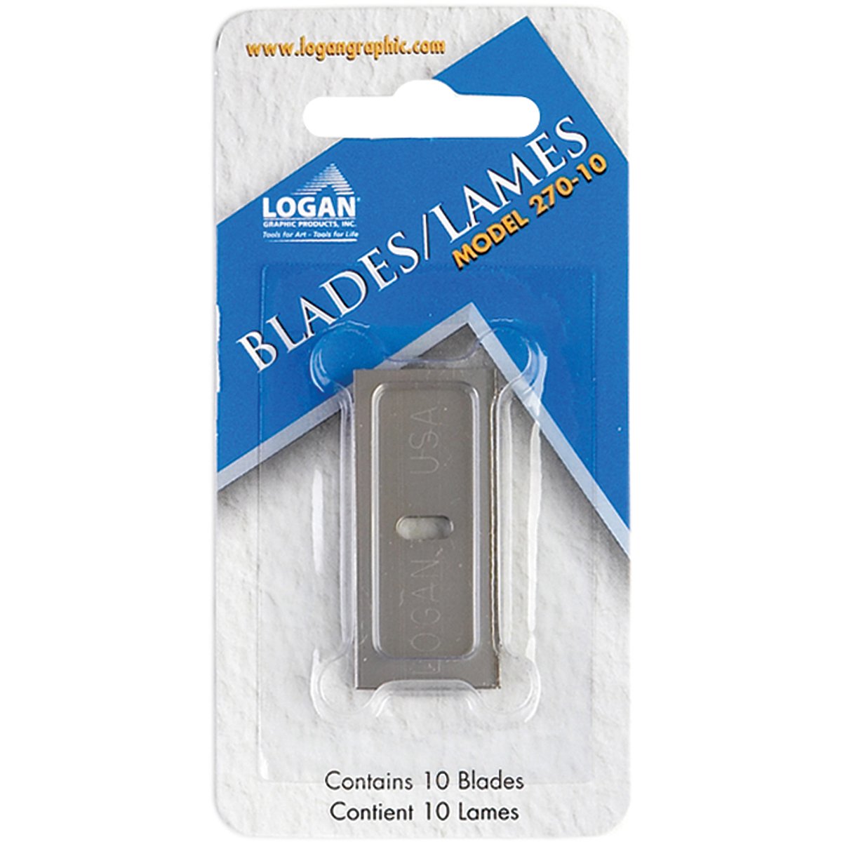 Logan 747004 replacement blades no. 270-10 pieces