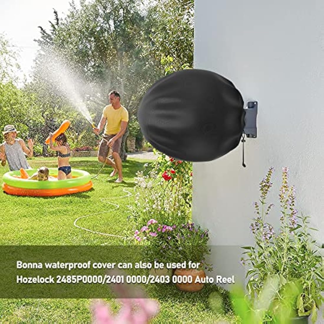 Bonna BBQ Grill Cover Waterproof for George Foreman Indoor and Outdoor 22460 and 22460-56 Barbecue Cover, Weber 1121004/1111004 BBQ Grill