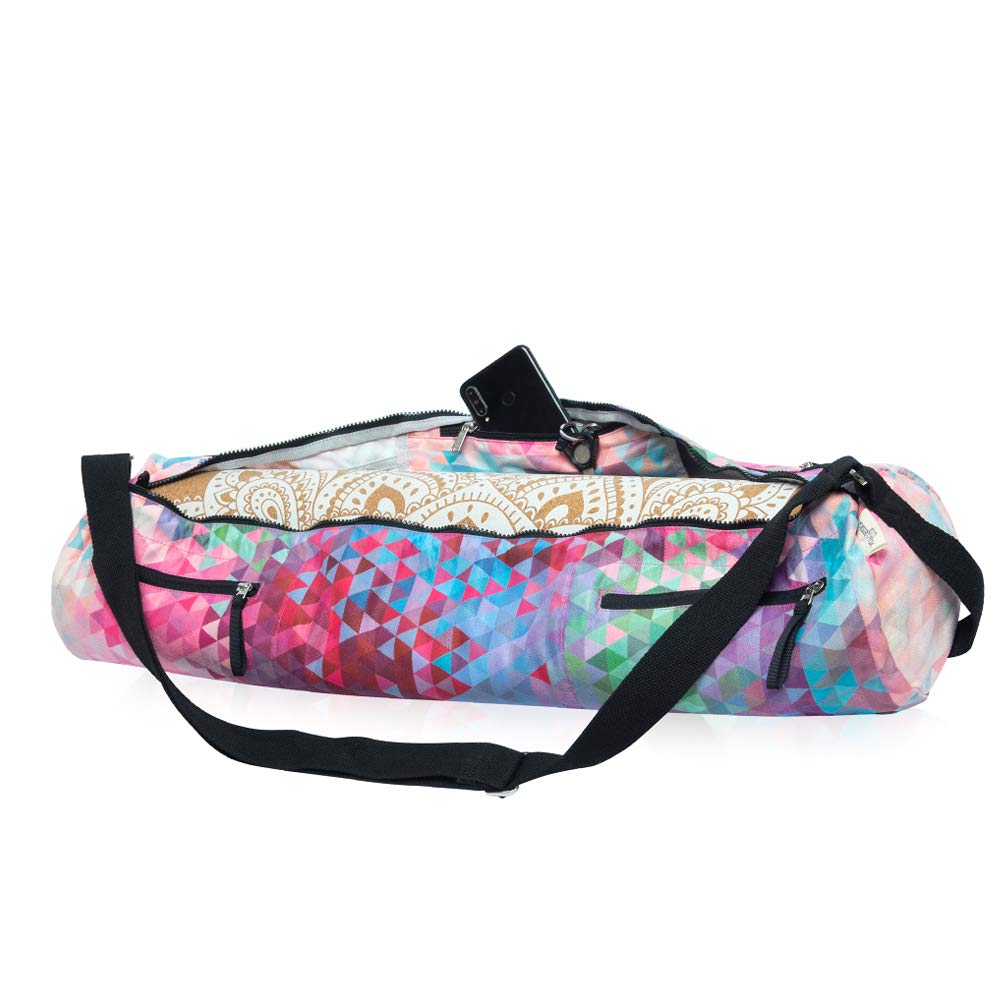 Yoga Design Lab | The Yoga Mat Bag | Premium, All-in-One, Lightweight, Multi Pockets, Extra Durable | The Travel Yoga Bag That Fits Your Mat & Your