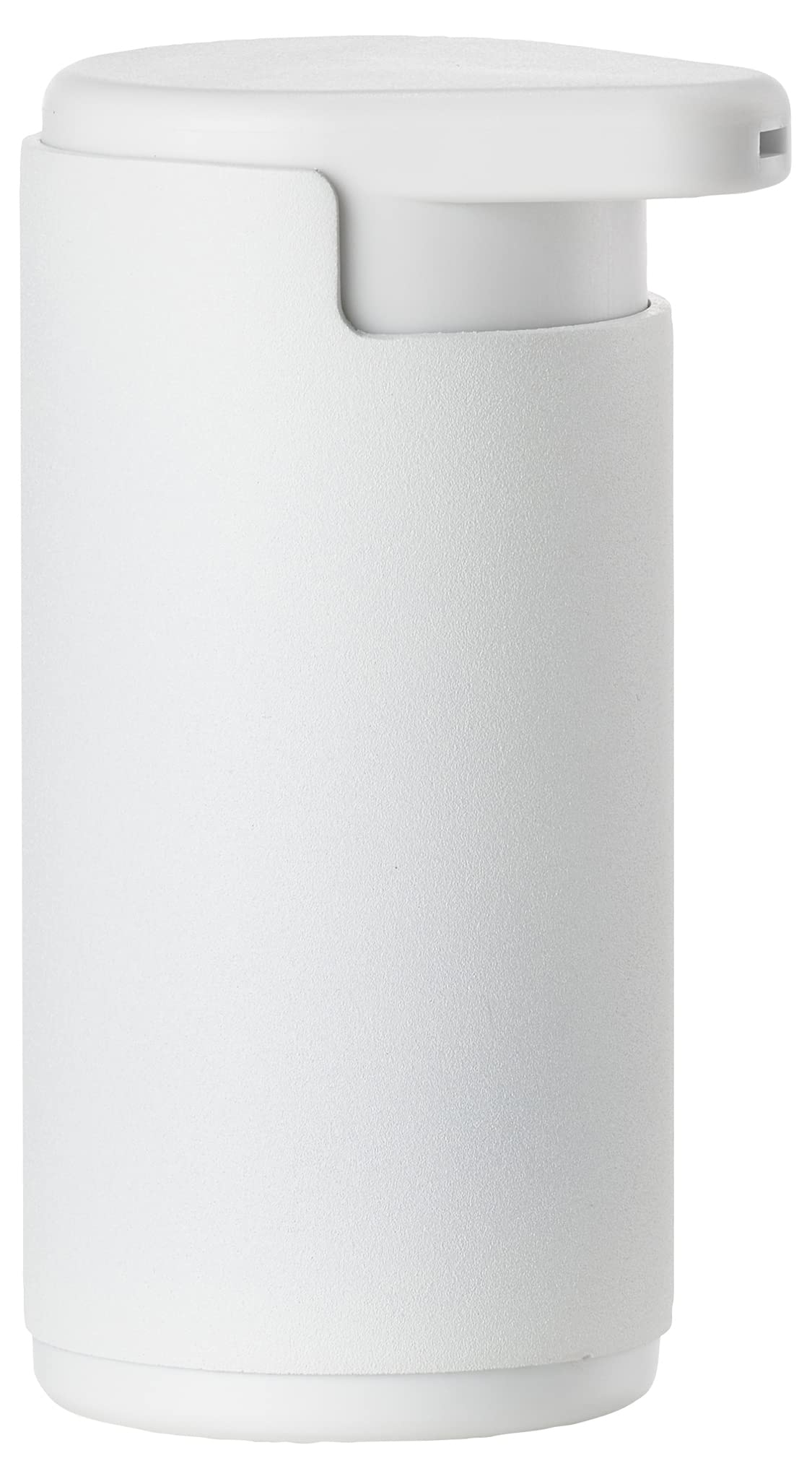Zone Denmark Rim Soap Dispenser, Diameter 8.7 cm, Height 14.4 cm, White