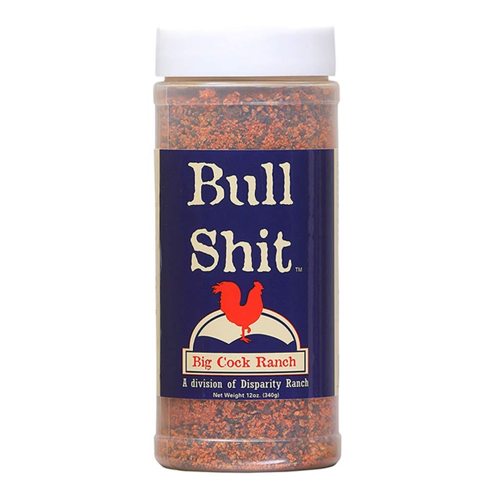 Bull Shit Steak Seasoning - In the Oven, Pan, Grill or BBQ, Bring Out the Tender Goodness of Ribyeye, T-bones, Fillets and Sirloins. No MSG or Gluten.