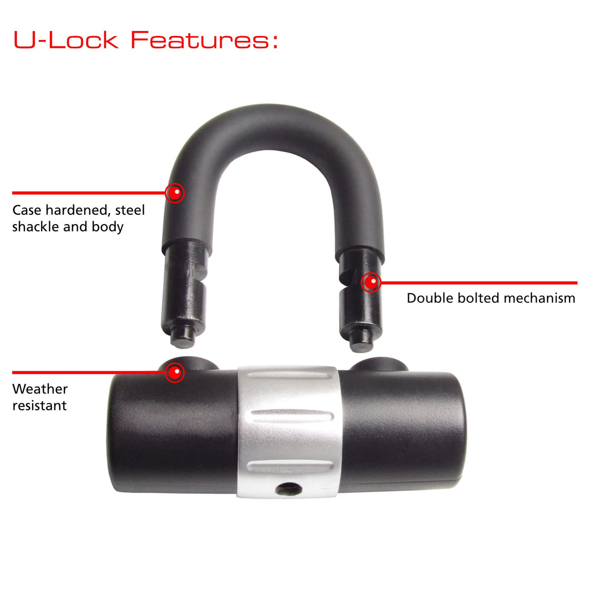 Burg-Wachter 2M Sold Secure Gold Bike Chain, Lock and Ground Anchor Kit,Black