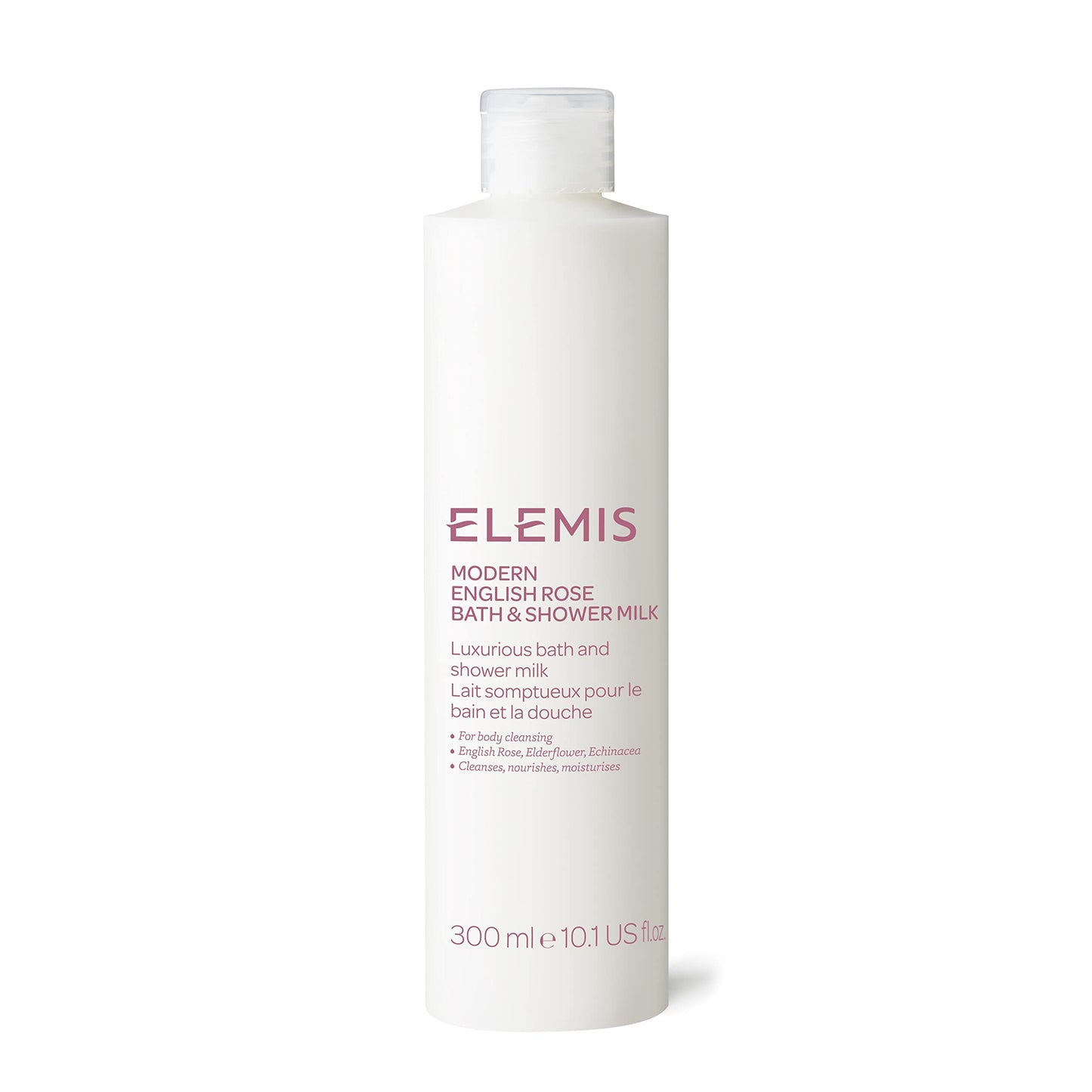 ELEMIS Bath and Shower Milk ? Nourishing Daily Body Wash with Moisturizing Oil ? Gentle Cleansing for Dry, Sensitive Skin ? Foaming Cream with Natural