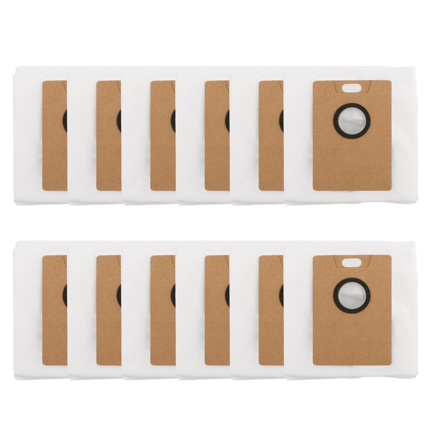 12 Pack Dust Bag Compatible with Tapo Rv30 Max Plus Dust Bags, for Tapo Hoover Bags, RV20 Max Plus ? High-Capacity Non-Woven Dust Bag - Efficient