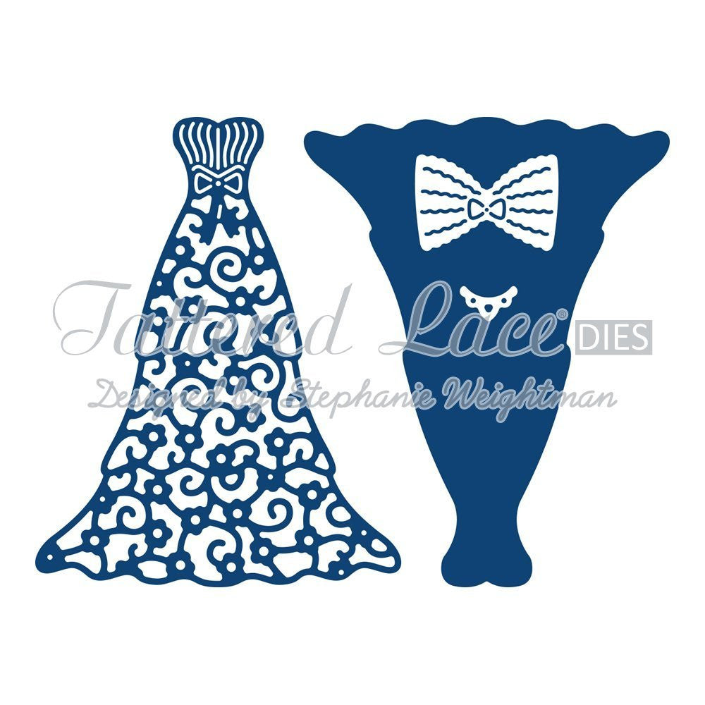 Tattered Lace Bella's Ballgown D708 Stephanie Weightman