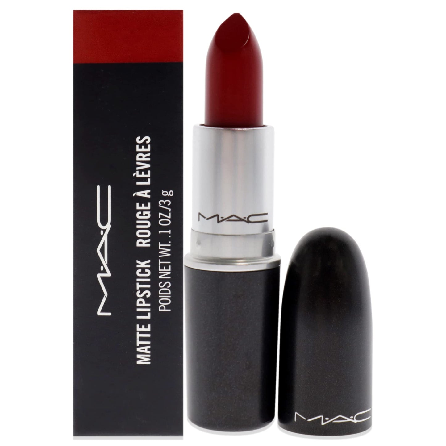 MAC Matte Lipstick, Russian Red, 3 g