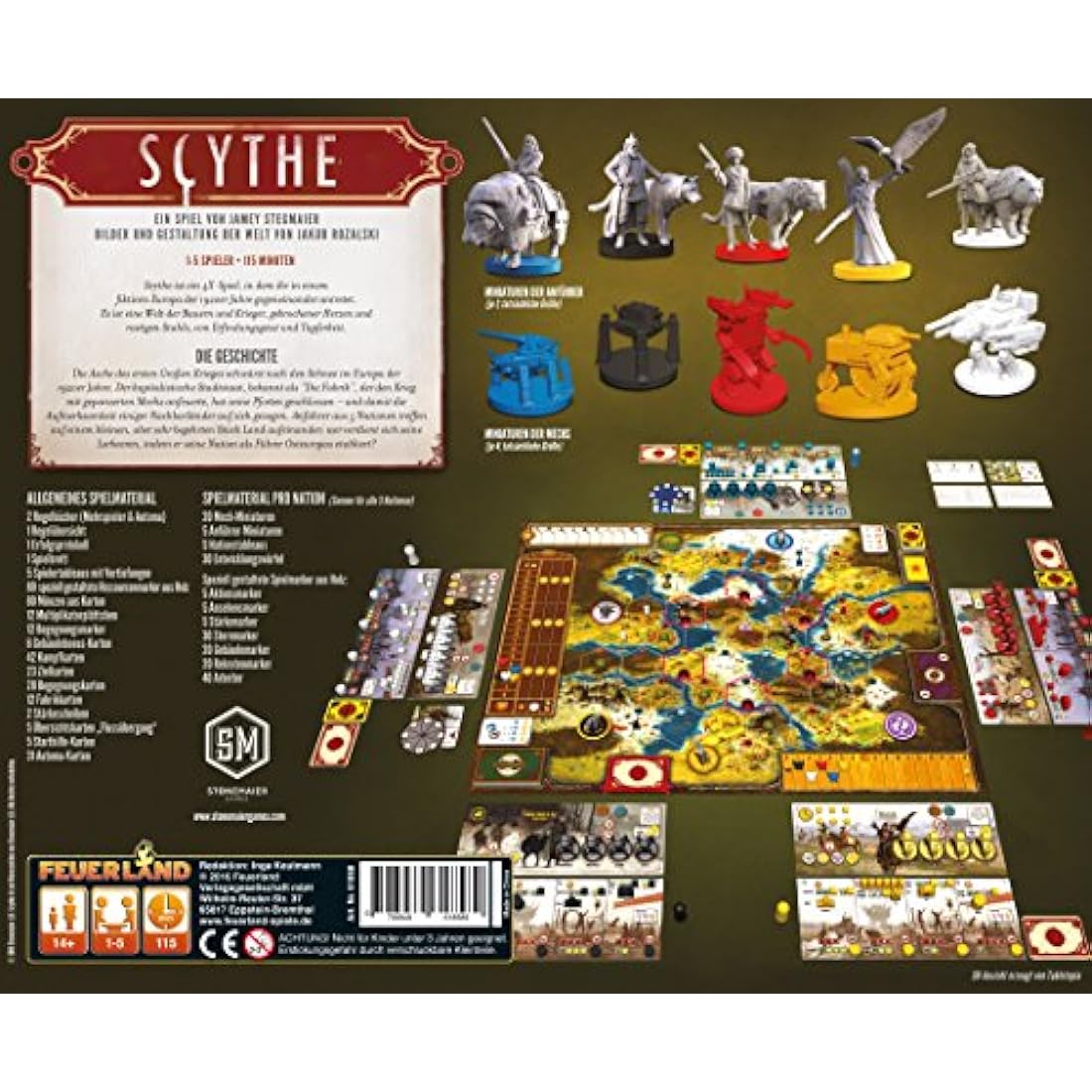 Feuerland Spiele 10 - Scythe