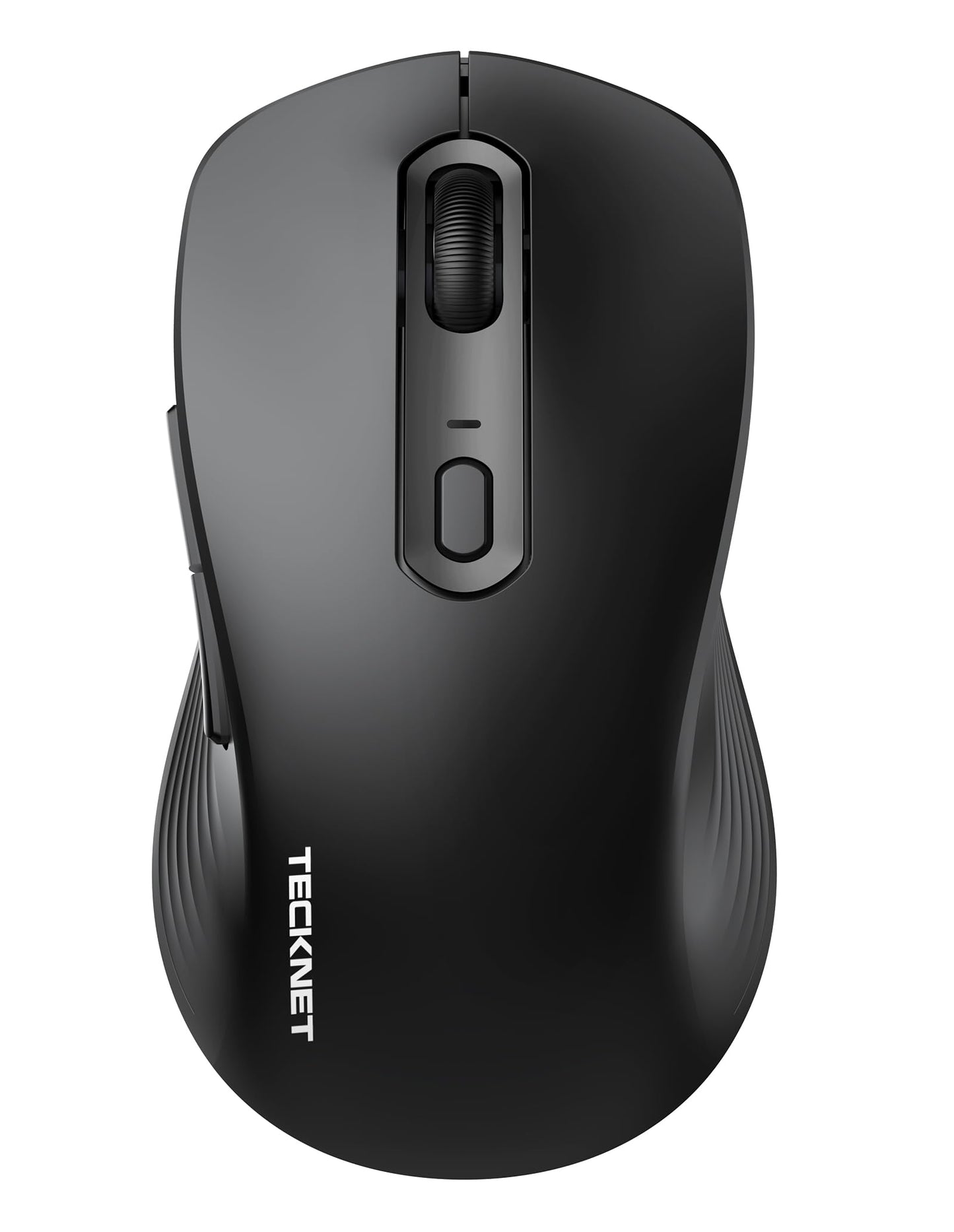 TECKNET Wireless Mouse, Tri-Mode Bluetooth 5.0/3.0 & 2.4G Laptop Mouse Wireless, 4800DPI Optical Tracking with 6 Adjustable Levels, Cordless USB