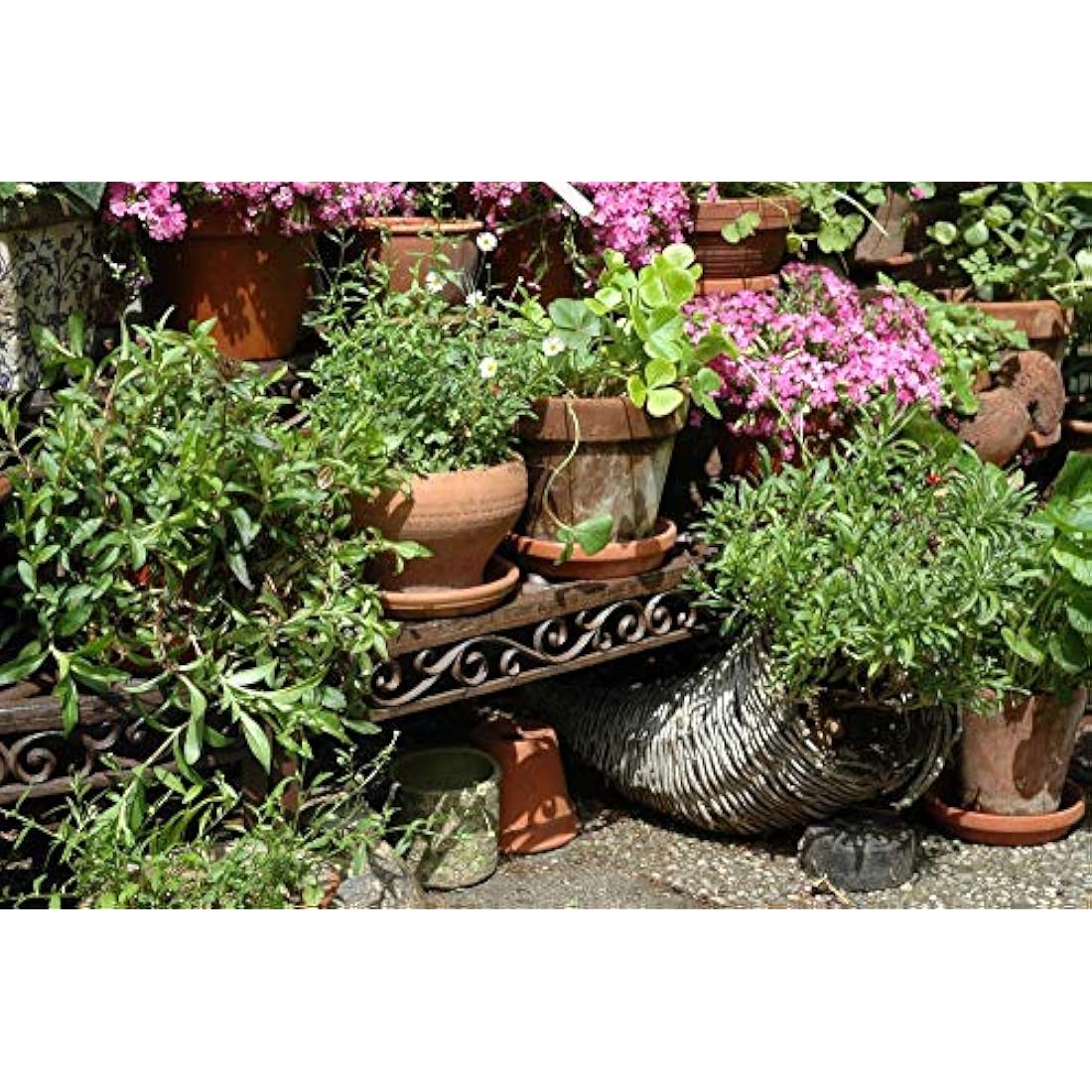 Esschert Bph33 79 x 66 x 49cm Etagere Rectangular Cast-Iron - Brown