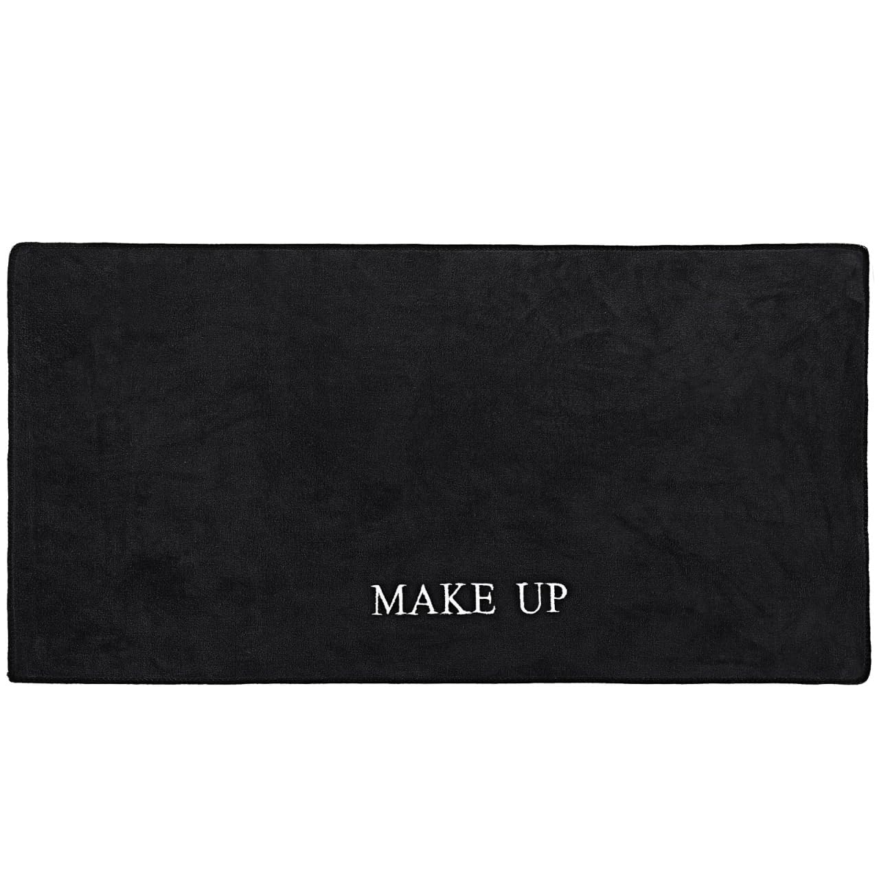 Amosfun 40x80cm Large Makeup Mat for Dressing Table, Soft Velvet Vanity Mat, Washable Desk Protective Cover for Makeup Tables and Workbenches