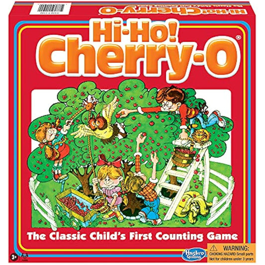 Winning Moves HI-Ho Cherry-O Games USA, The Classic Child's First Counting Game, for 2 to 4 Players, Ages 3+