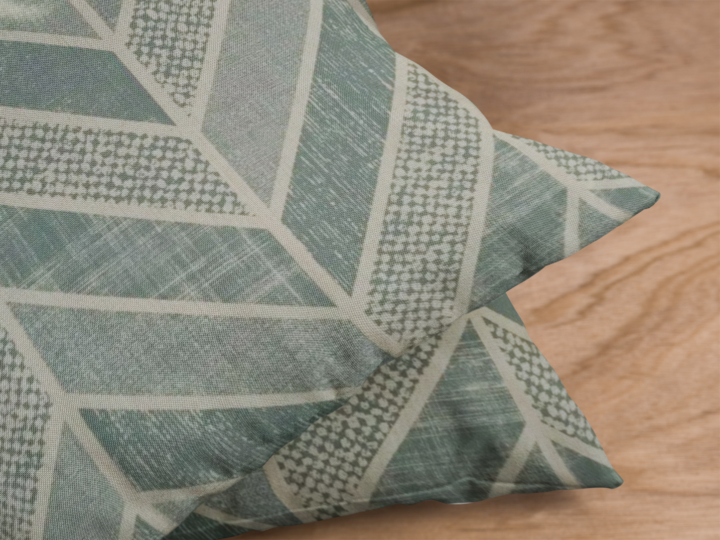 Art Of The Loom Chevron Blue 18" / 45cm Cushion Cover