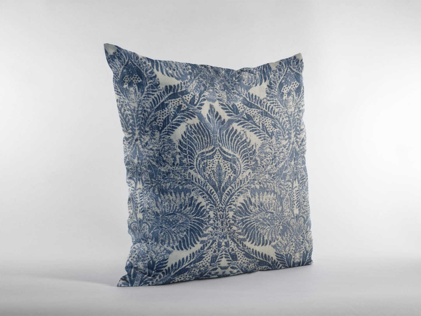 Panaz Pacha Blue Ink Velvet 18" / 45cm Cushion Cover