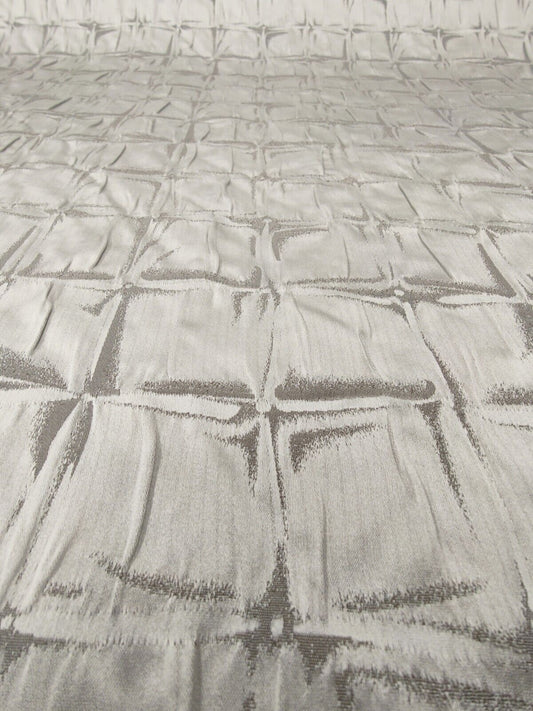 Today Interiors Volta Platinum Curtain Upholstery Fabric 25 Metre Roll