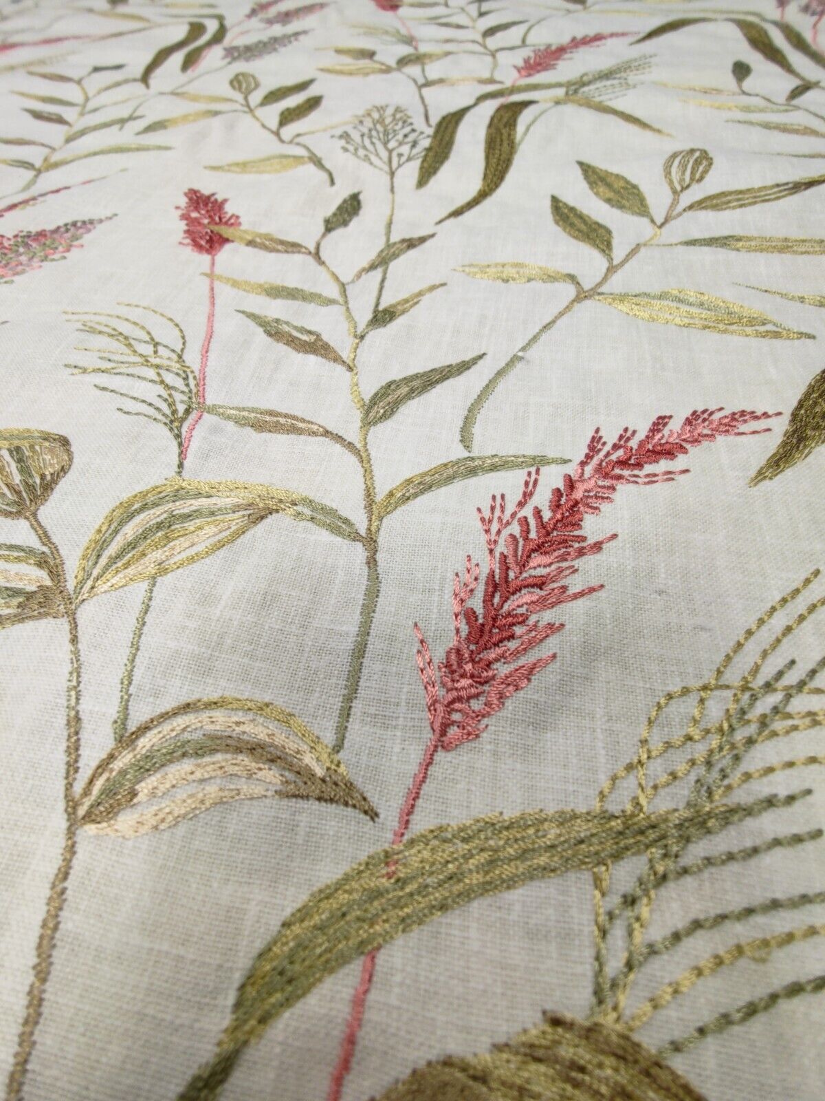 iLiv Betony Rosewood Curtain Fabric 3 Metres