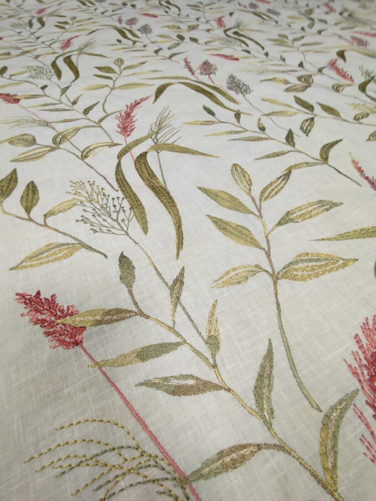 iLiv Betony Rosewood Curtain Fabric 3 Metres