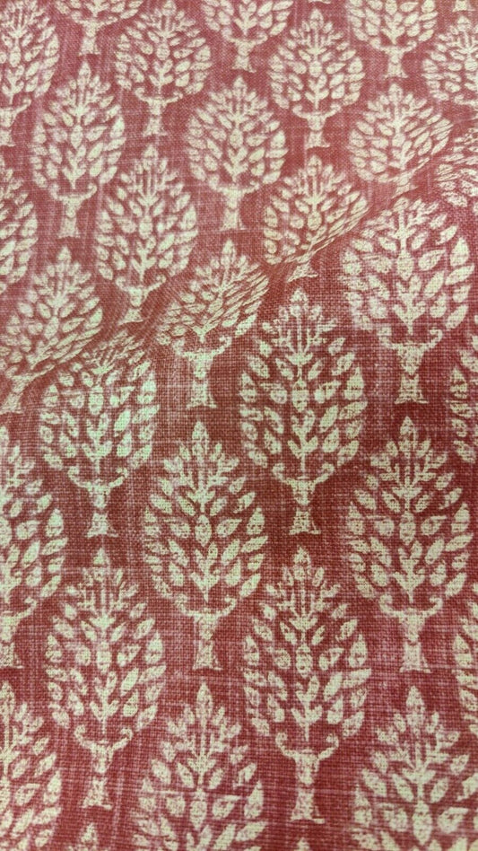 iLiv Kemble Carnelian Curtain Upholstery Fabric 2 Metres